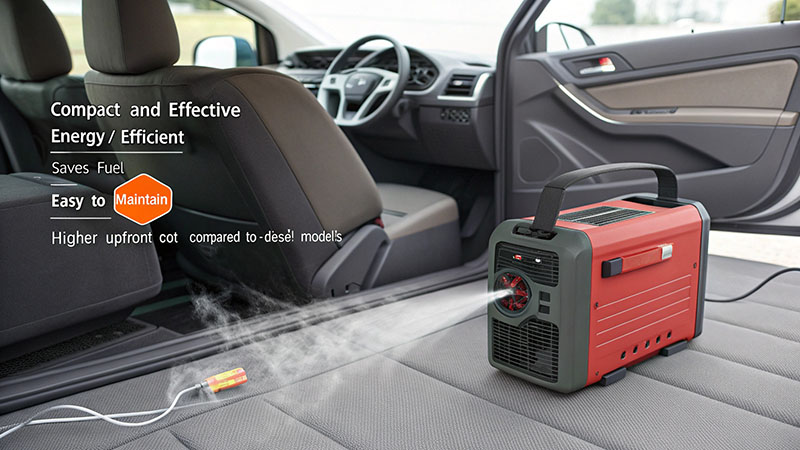 Compact Car Heater